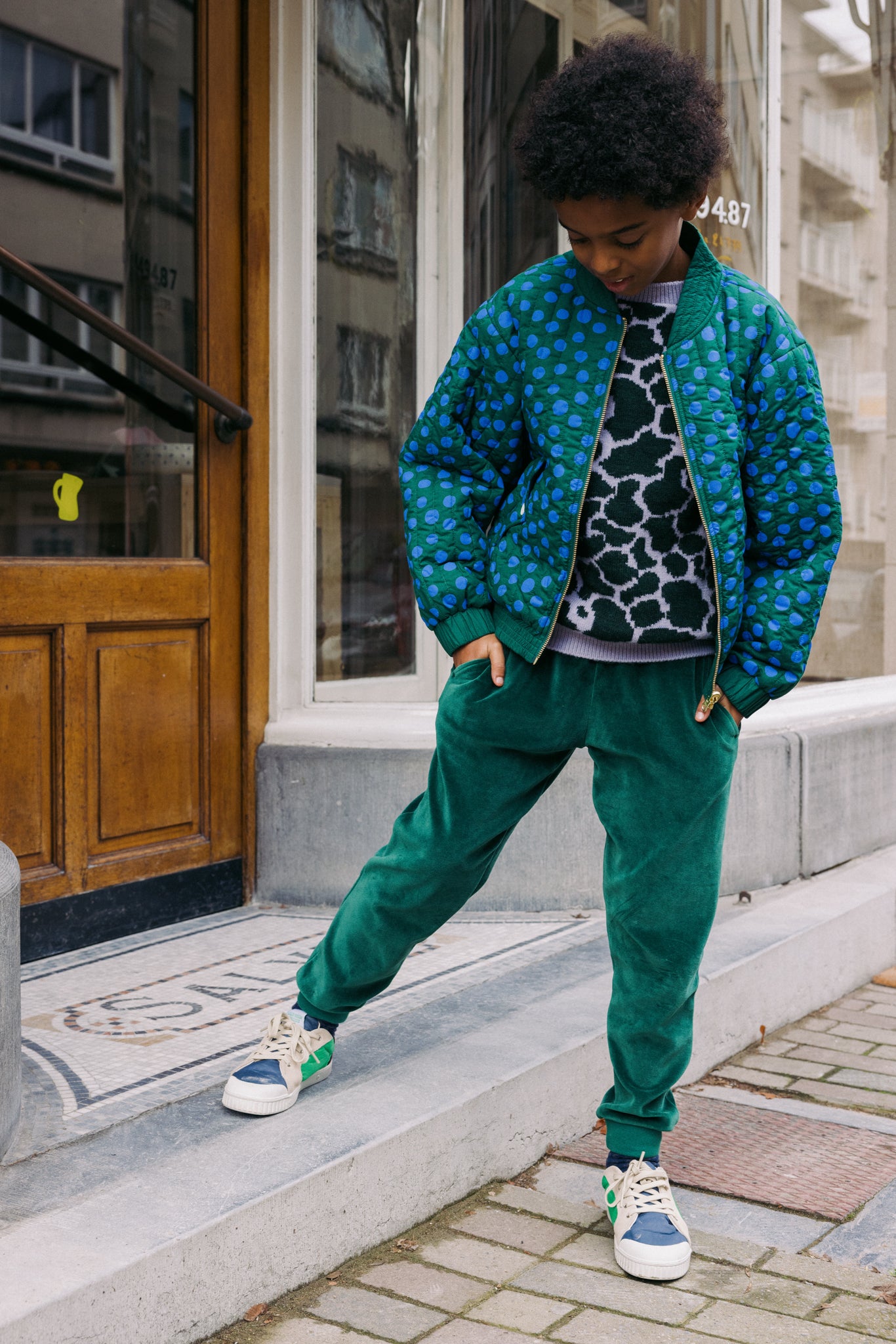 Bomber GABY Green dots