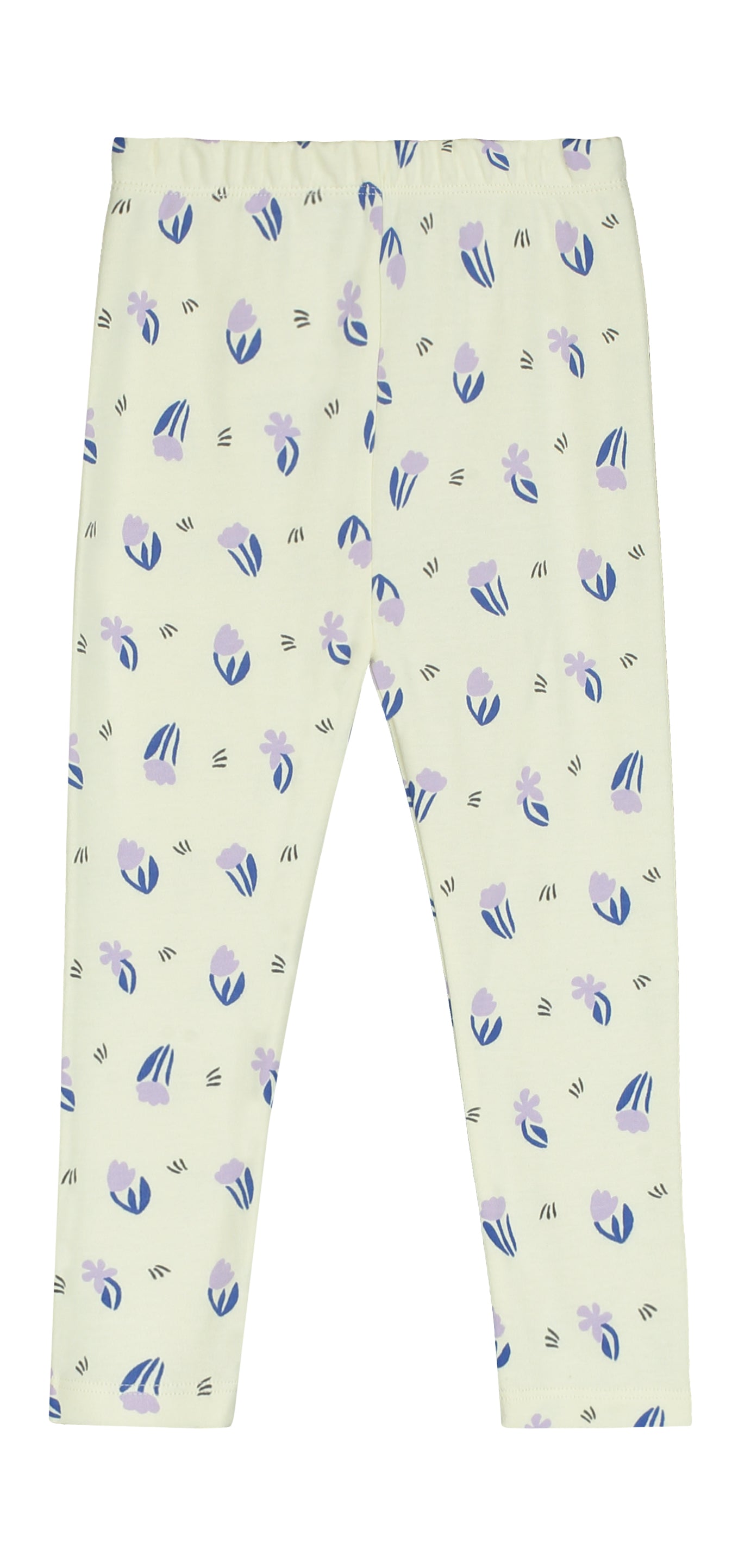 Legging bébé LIO Little flower beige