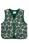 Gilet sans manches IGOR Big flower green